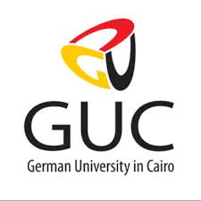 German University in Cairo logo